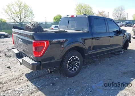 2022 Ford F-150 Xlt z USA, uszkodzony, nr VIN 1FTEW1EP4NKE46440